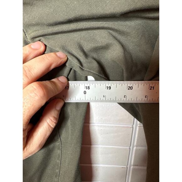 Denim Co Women's Army Green Button-Up Jacket Shirt Size 10 US / 38 EUR - Picture 6 of 10